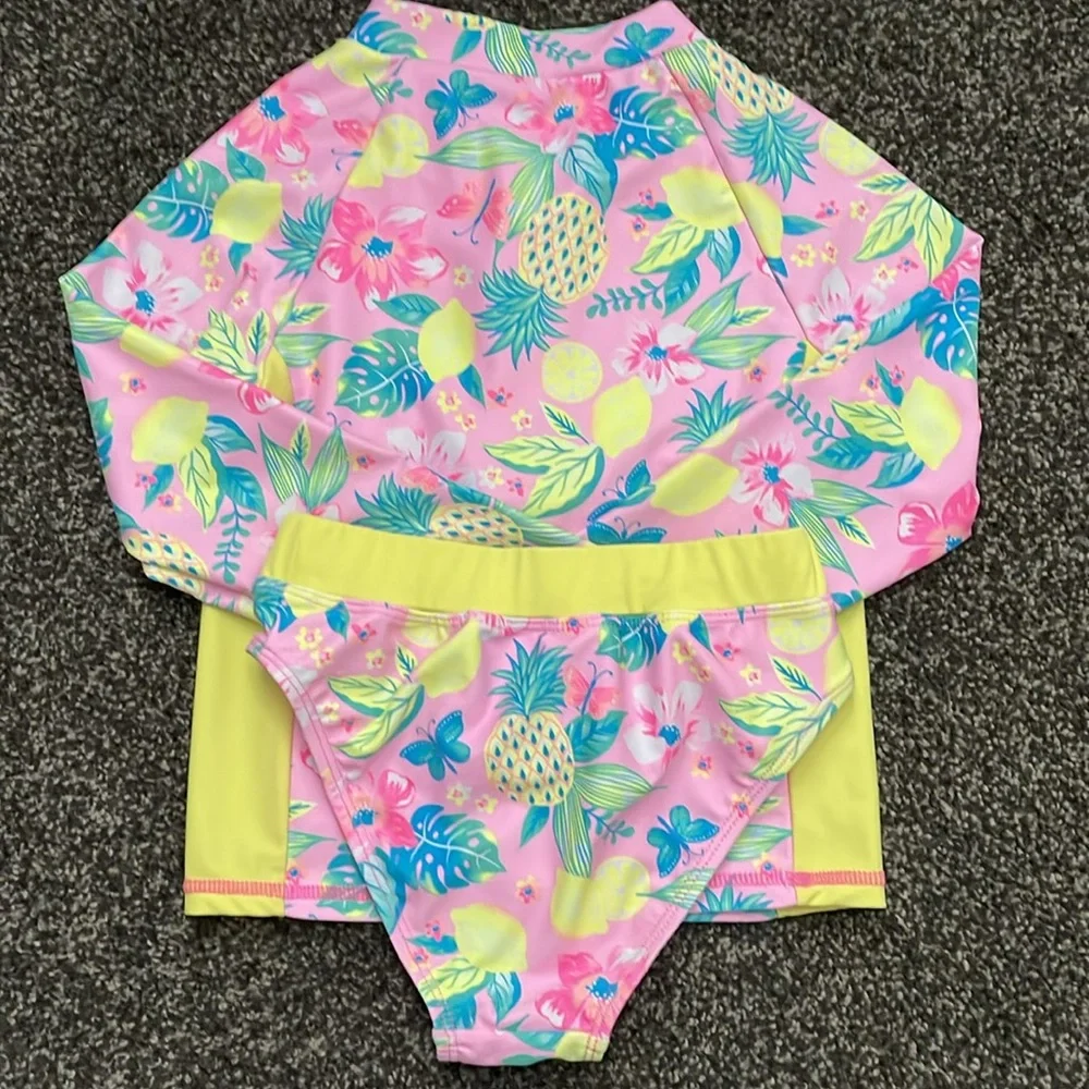 Tropical Pink Kids Swim Set. Brand new, no tags - Picture 5 of 5